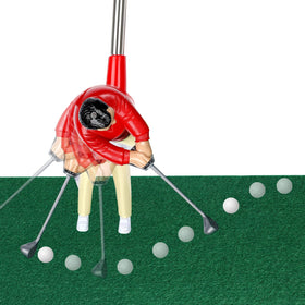 Wassteel mini golf movable putting club enables precise indoor swings.