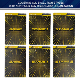 WASTED WIZARD energy dividers for all types keep energy cards neatly sorted.