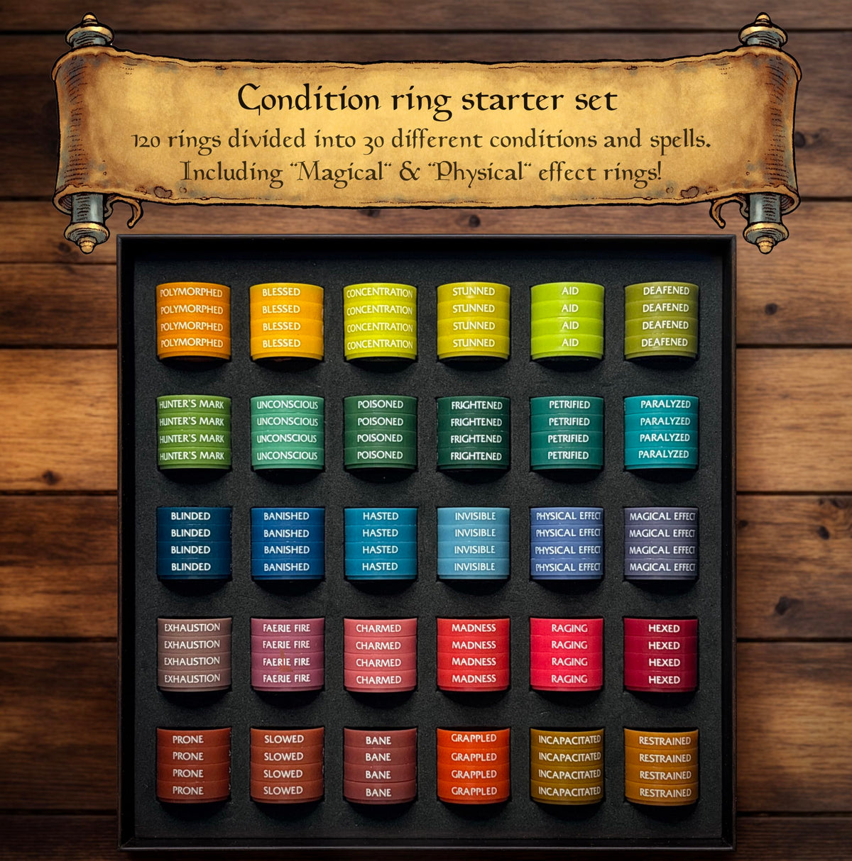WASTED WIZARD compatible with Pathfinder and D&D minis for versatile play