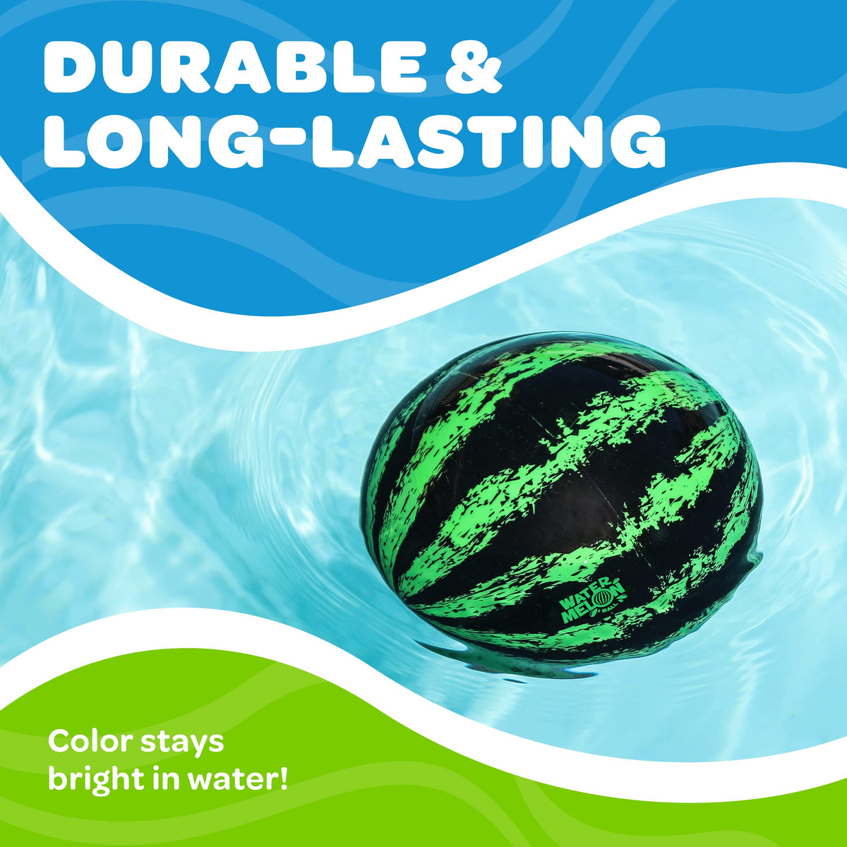 Watermelon Ball dribble and toss during sunny backyard fun