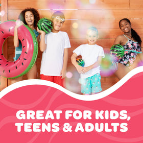 Watermelon Ball Lit creates magical evening pool memories for the family