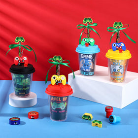 Watersay controller keychains as collectible gifts for guests