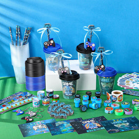 Watersay controller erasers and stamps add playful desk accessories
