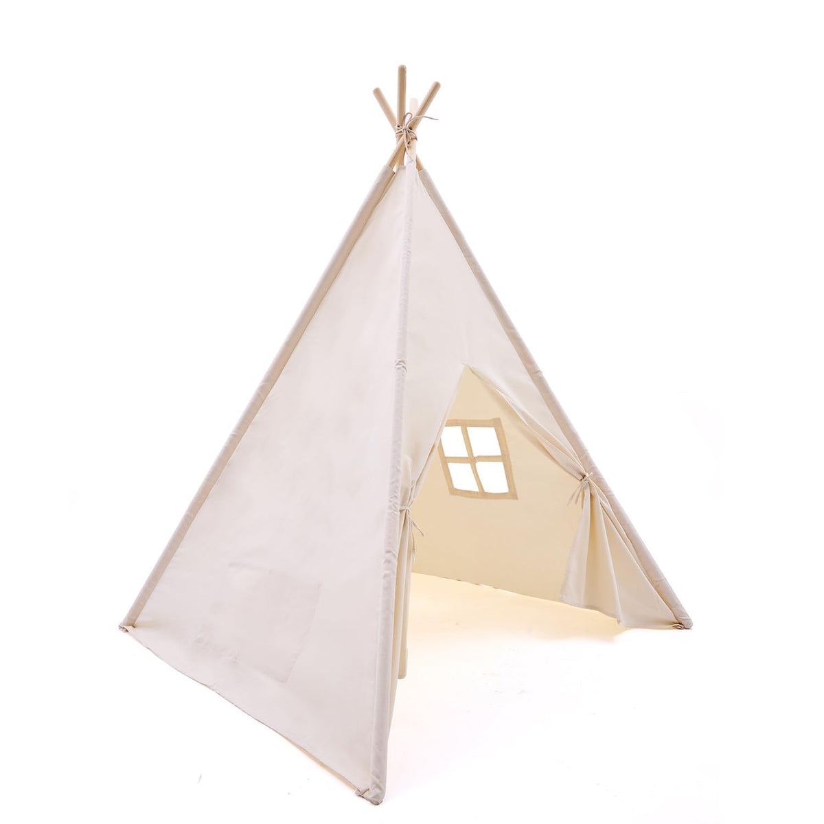 WATEVLOTCS natural cotton canvas close-up emphasizes soft tactile touch.