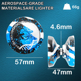 WATIEOBOO C130 6061 aluminum body delivers durability and smooth rotation