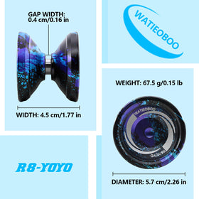 WATIEOBOO R8 ergonomic-grip emphasizes comfortable extended practice.