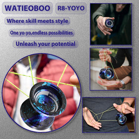 WATIEOBOO R8 ultra-stable-spin with precise bearings.