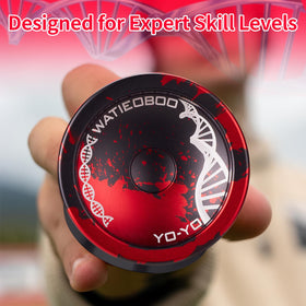 6061 aluminum body delivers durability and smooth spins.