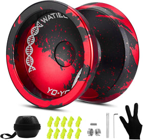 WATIEOBOO YoYo with dimple ball design for steady finger spins.