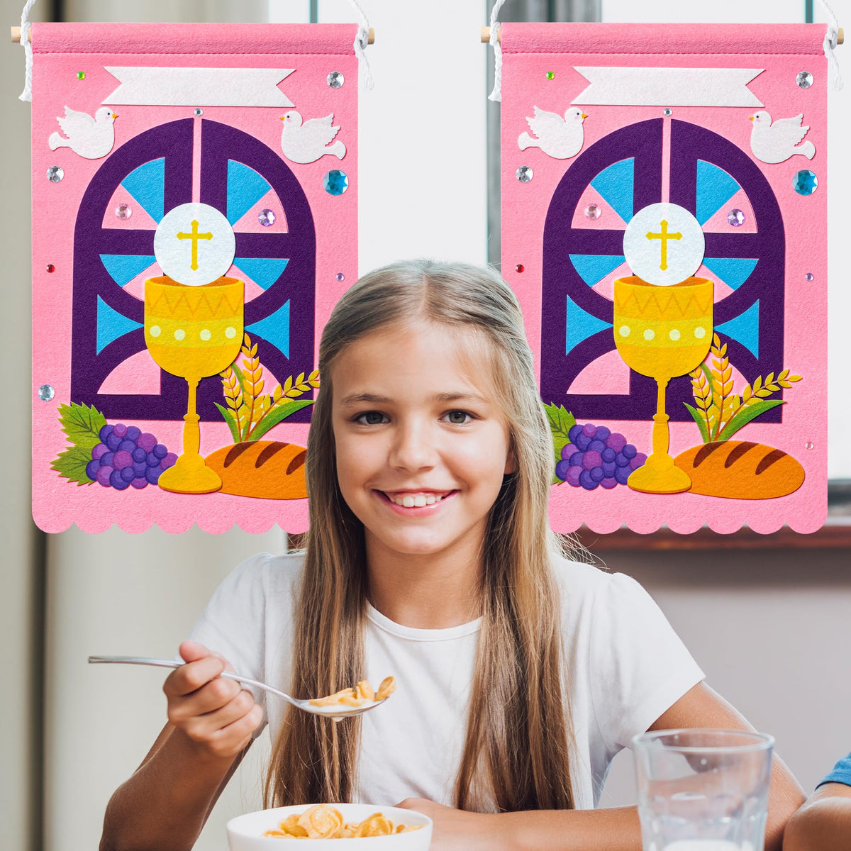 WATINC included stickers and motifs for vivid, easy decoration.