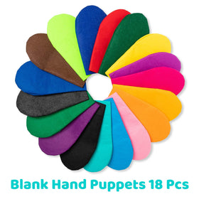 Watinc pom-poms bundle adds colorful textures for decorative puppet features