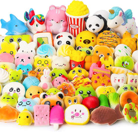 Watinc random-expression bread squeeze toy, a playful stress-relief option with varied expressions.