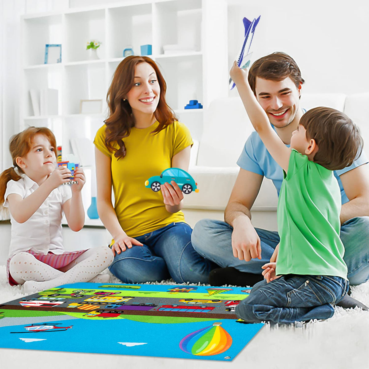 Watinc transportation felt pieces for hands-on learning