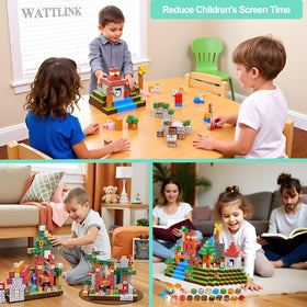 Wattlink character cubes spark storytelling and collaborative play