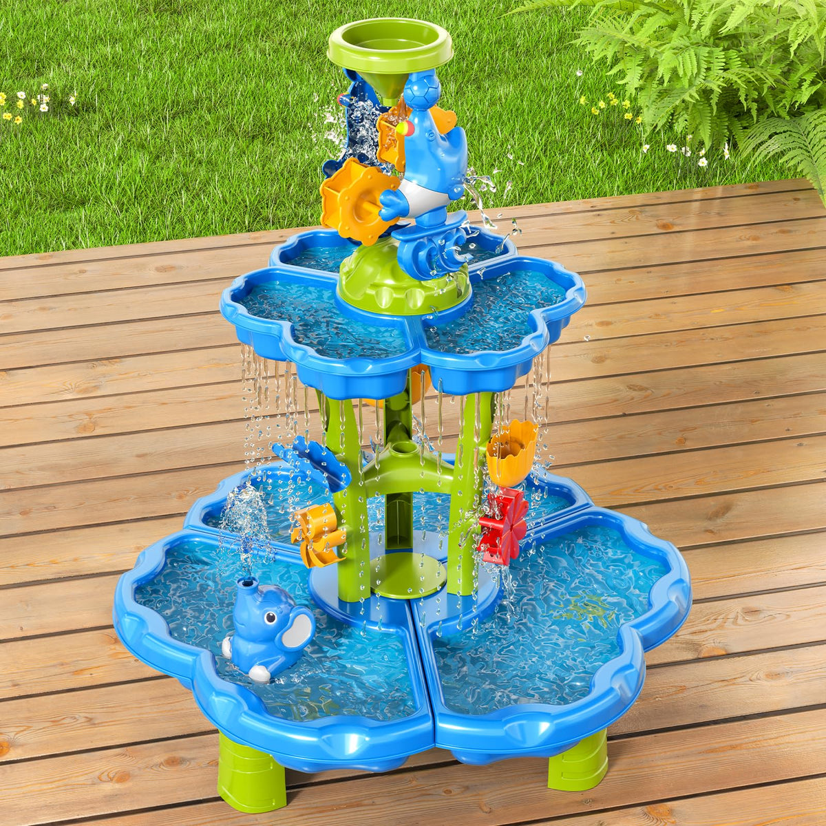 WATUDOU ABS-material safety emphasizes odorless, non-toxic play.