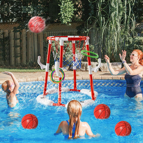 WATUDOU included ball pump speeds up setup between throws