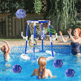 WATUDOU ball pump enables fast inflation for uninterrupted pool fun.