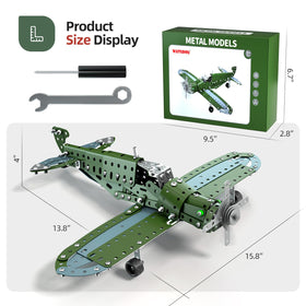 WATUDOU decorative-model-plane-desk makes a stylish desktop display after completion.