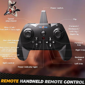 WATUDOU Foam RC Airplane enables 360° flips for exciting outdoor stunts.