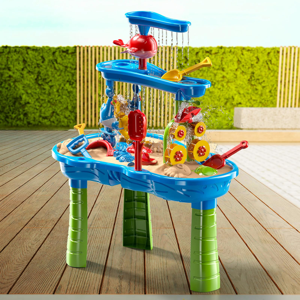 WATUDOU outdoor-indoor versatility suits beaches, backyards, or classrooms