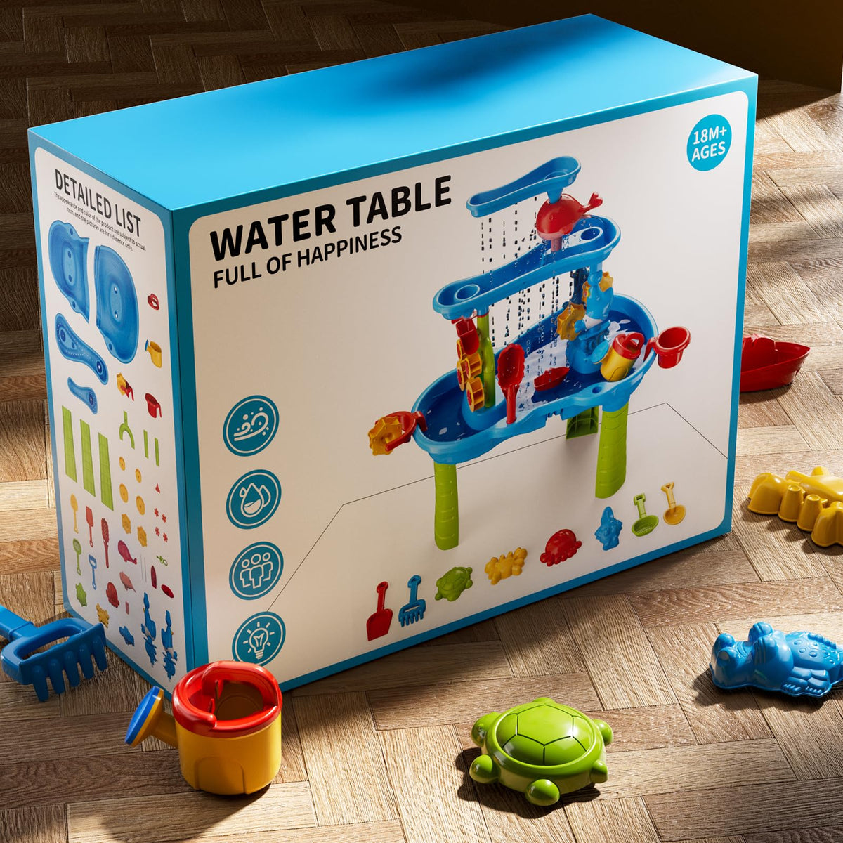WATUDOU playtable supports group play and social interaction