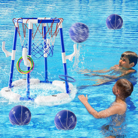 WATUDOU pool basketballs designed for satisfying tosses and quick catches in water games.