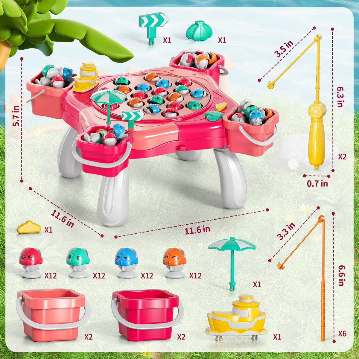 WATUDOU scenery decorations boost imaginative play and storytelling