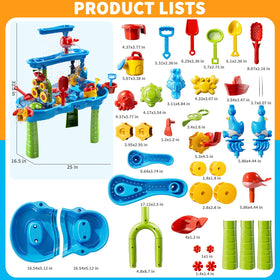 WATUDOU water table with dolphin molds supports sensory exploration outdoors