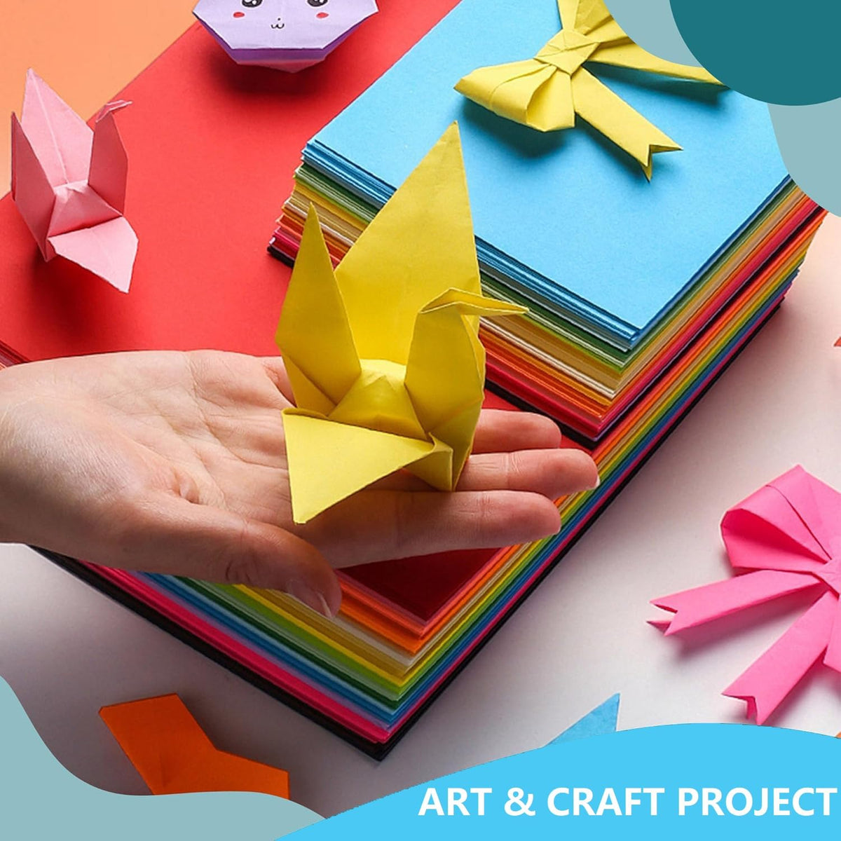 WAUPPY green construction paper perfect for nature crafts and layered collages