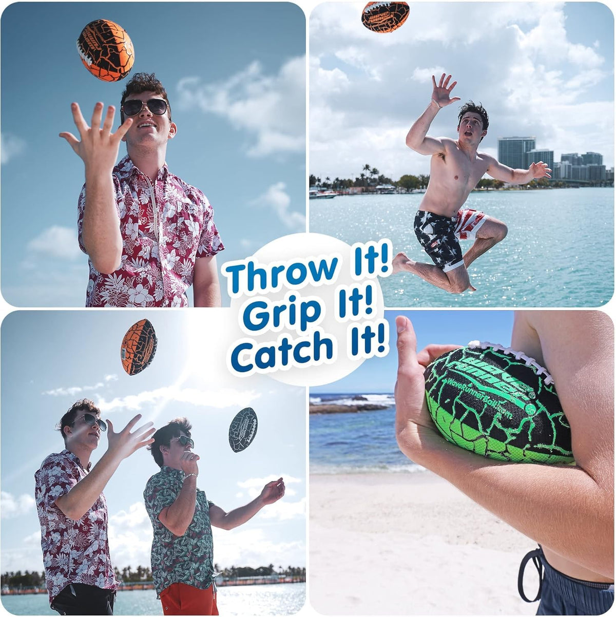 Wave Runner durable construction withstands repeated summer throws.