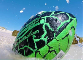 Wave Runner water football durable construction supports repeated outdoor play