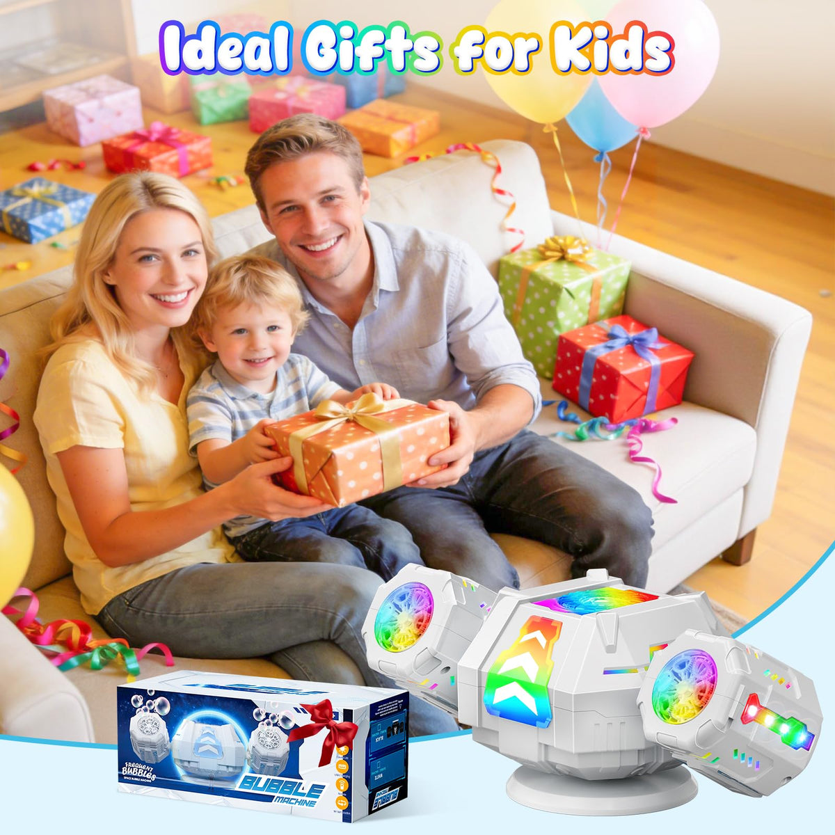 WAVISA gadget fills events with bubbles and photos-worthy moments