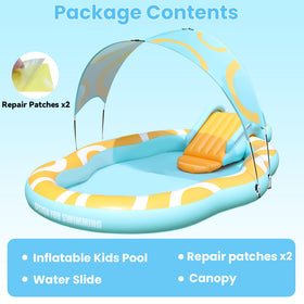 WavYoo Water Ball Pit convert for versatile play when not filled.
