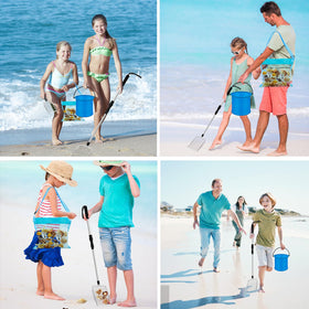Waybas stainless steel scoops durable tools for a rocky shore treasure hunt