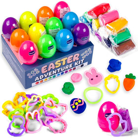 Waybla Easter eggs dough kit – colorful modeling dough for creative play.
