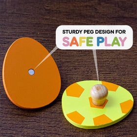 Waybla Easter peg puzzle Flower cover sparks exploration and learning.