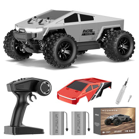 WayEee 1:18 fast RC car front view for high-speed off-road action