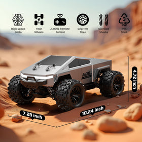 WayEee 4x4 off-road pickup in action on rough ground