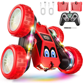 WayEee remote control car performs 360-degree flips for dynamic play