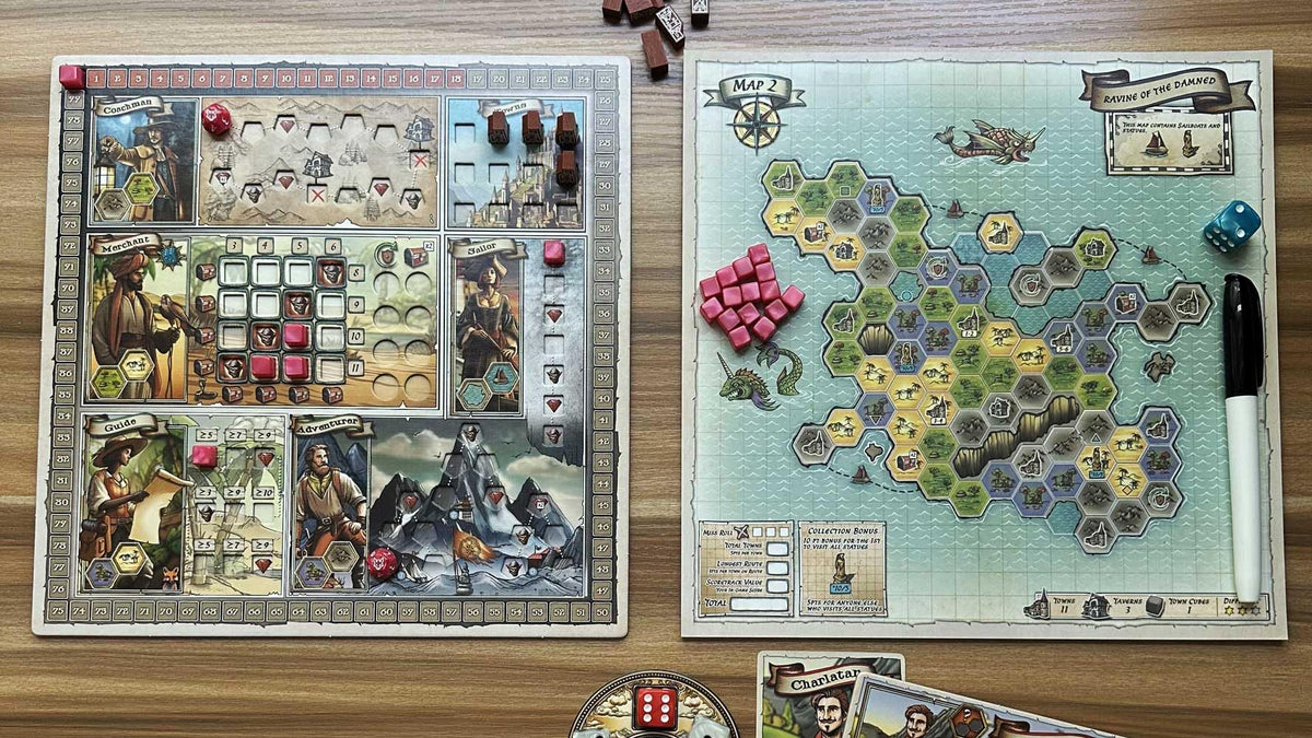 Wayfarer Games Wayfarer’s Tale hand-drawn artwork enhances immersion.