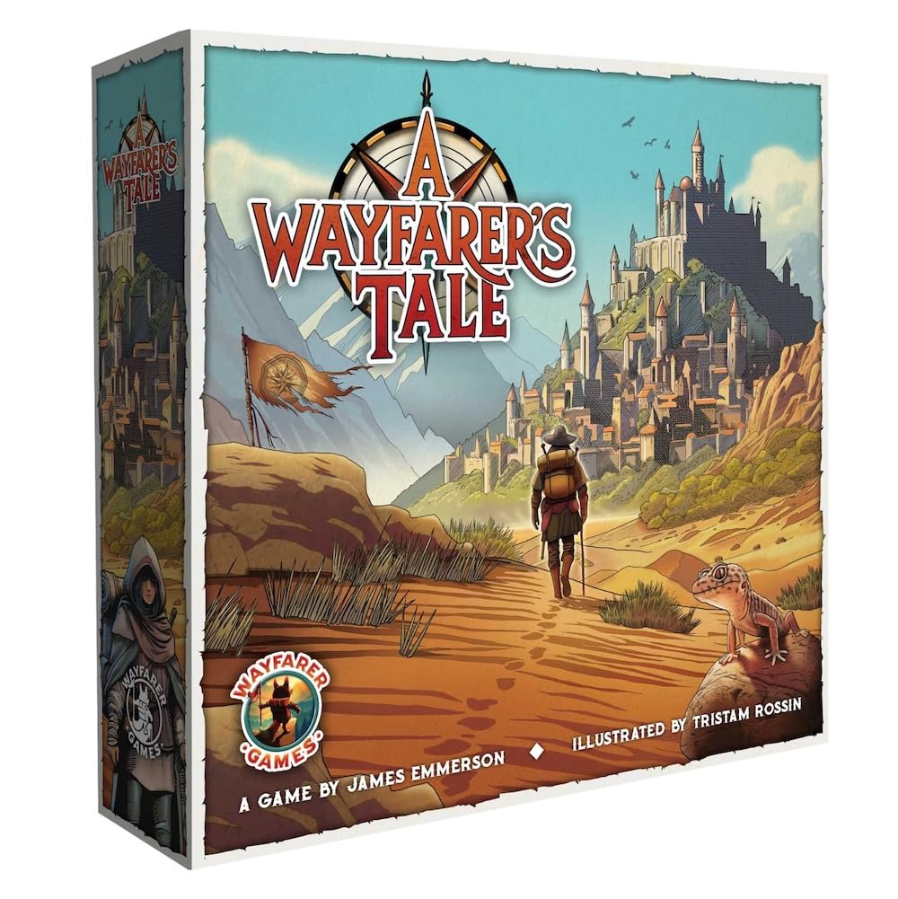 Wayfarer Games Wayfarer’s Tale map collection for strategic exploration.