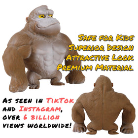 Wayfengli gorilla design adds fun as a desk toy or gift.