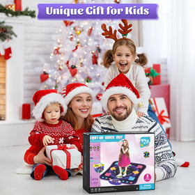 WAYKEE dance mat with five game modes improves rhythm through motion