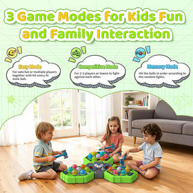 WAYKEE Whack Game Mole modes invite varied challenges and growth
