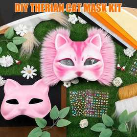 WAYNHUI faux fur strips add realistic touch and comfort to your mask