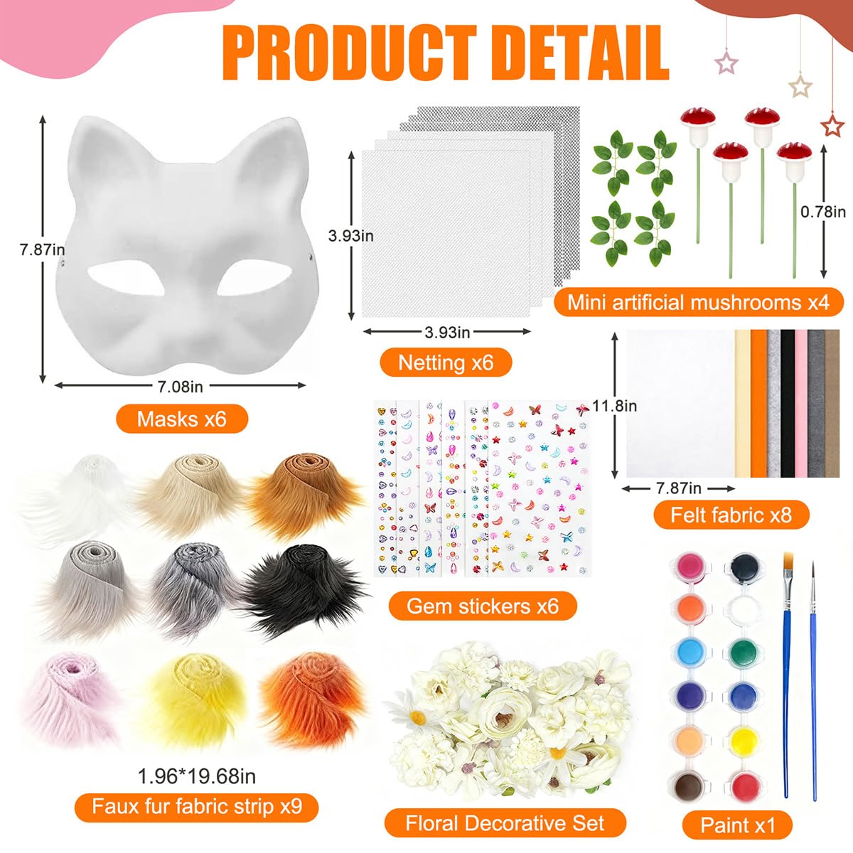 WAYNHUI felt fabric sheets for easy color and texture customization