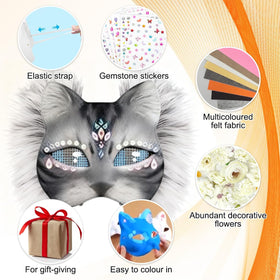 WAYNHUI pigments offer vibrant colors to finish your unique Therian mask
