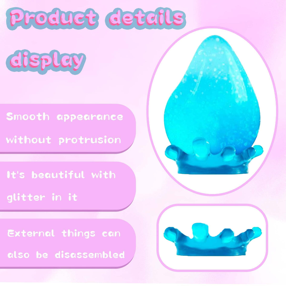 Wazibo squishy drop stress balls compact size fits pockets for on-the-go relief