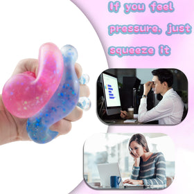 Wazibo squishy drop stress balls storage pouch keeps toys clean between uses