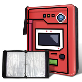 Wazzio 900-pocket binder cover with premium PU leather protects cards stylishly.